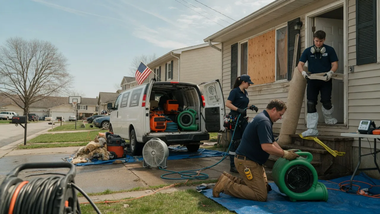 Water Damage Restoration in Lenora, KS near me